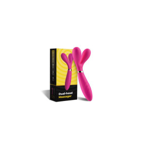 Vibromasseur Wand  rose en forme de Y avec 3 moteurs 